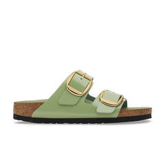 Arizona Big Buckle High Shine Green Tea Natural Leather Patent