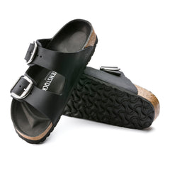 Arizona Big Buckle Black Oiled Leather