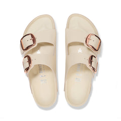 Arizona Big Buckle Exquisite High Shine Ecru Natural Leather Patent