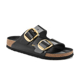 Arizona Big Buckle High Shine Black Natural Leather Patent
