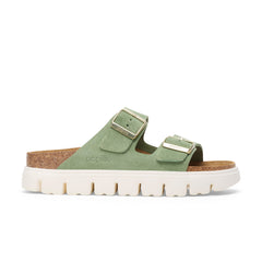 Arizona Chunky Green Tea Suede Leather