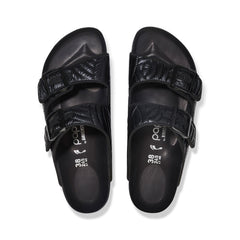 Arizona Platform Winter Puff Black Nylon
