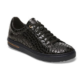 Bend Low Shiny Croc Black Embossed Patent Leather