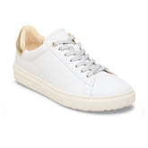 Bend Low White/Metallic Gold Smooth Leather