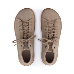 Bend Mid Taupe Suede Leather