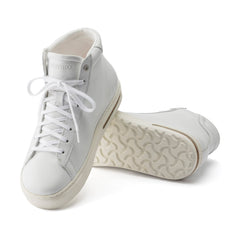 Bend Mid White Smooth Leather