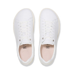 Bend Low White Smooth Leather