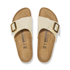 Catalina Cushion Buckle Graceful Pearl White Birko-Flor