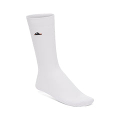 Cotton Ribbed Socks White