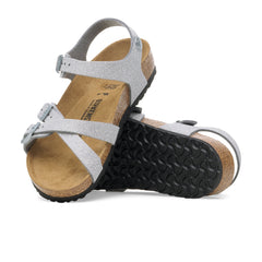 Kumba Kids Shiny Glitter Silver Synthetic