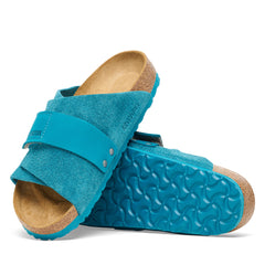 Kyoto Deep Turquoise Nubuck/Suede Leather