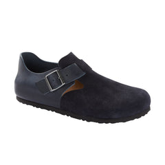 London Night Blue Oiled/Suede Leather