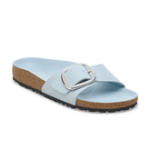 Madrid Big Buckle High Shine Baby Blue Natural Leather Patent