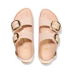 Milano Big Buckle High Shine New Beige Natural Leather Patent