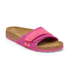 Oita Fuchsia Tulip Nubuck/Suede Leather