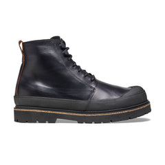 Prescott Mens Black Natural Leather