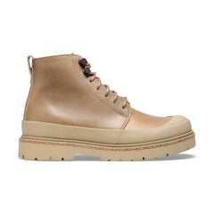 Prescott Mens Taupe Natural Leather