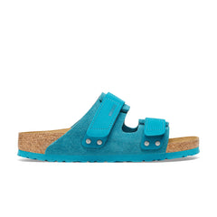 Uji Deep Turquoise Nubuck/Suede Leather