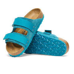 Uji Deep Turquoise Nubuck/Suede Leather