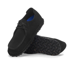 Utti Lace Black Suede Leather