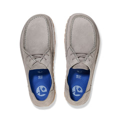 Utti Lace Whale Grey Suede Leather