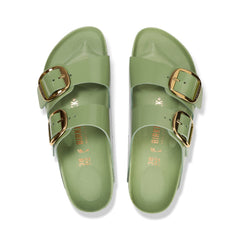 Arizona Big Buckle High Shine Green Tea Natural Leather Patent