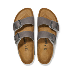 Arizona Authentic Felt Light Grey Oiled Leather/Felt