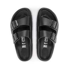 Arizona Chunky Exquisite Black Smooth Leather