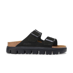 Arizona Chunky Black Suede Leather