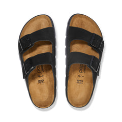 Arizona Chunky Black Suede Leather