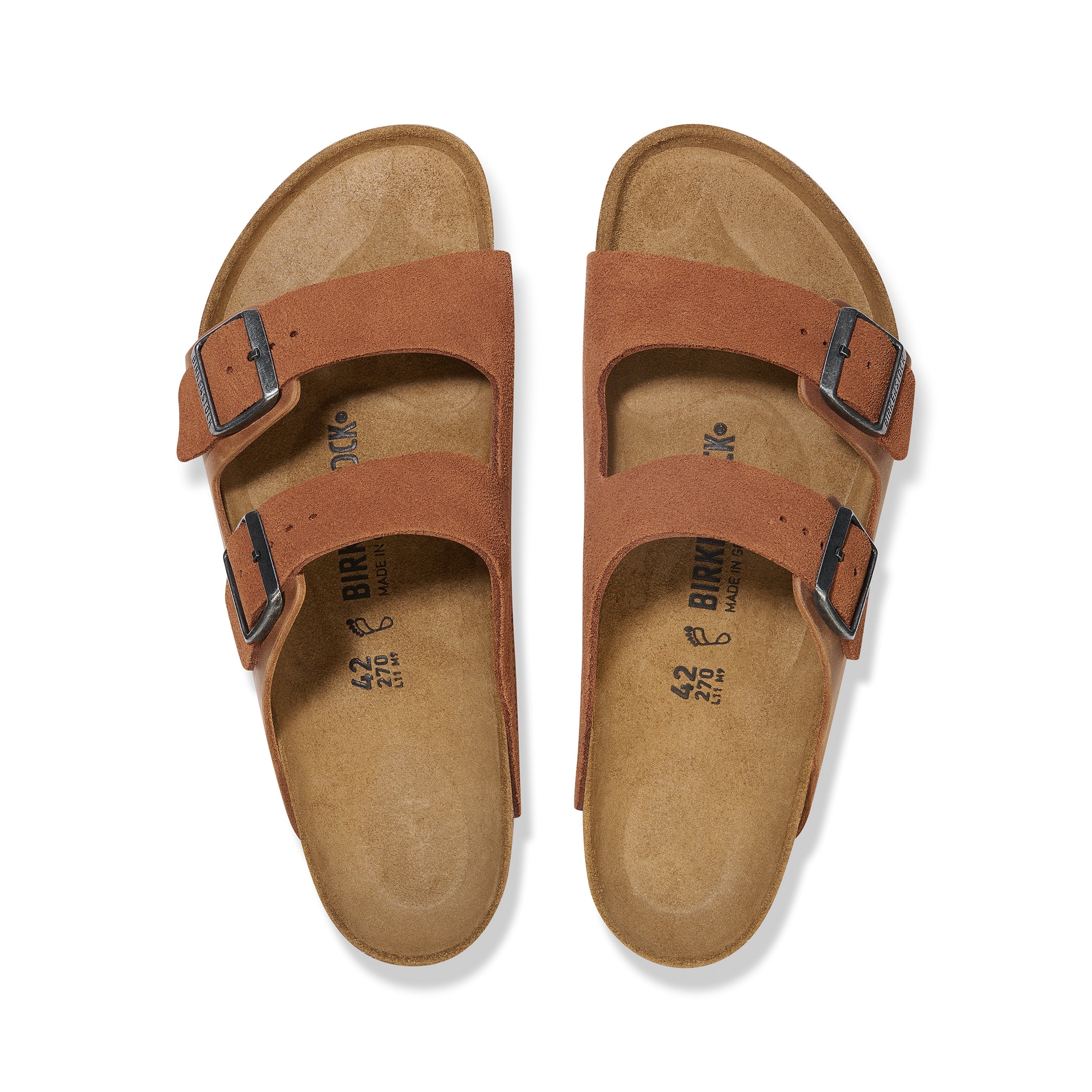 Arizona Cognac Oiled/Suede Leather