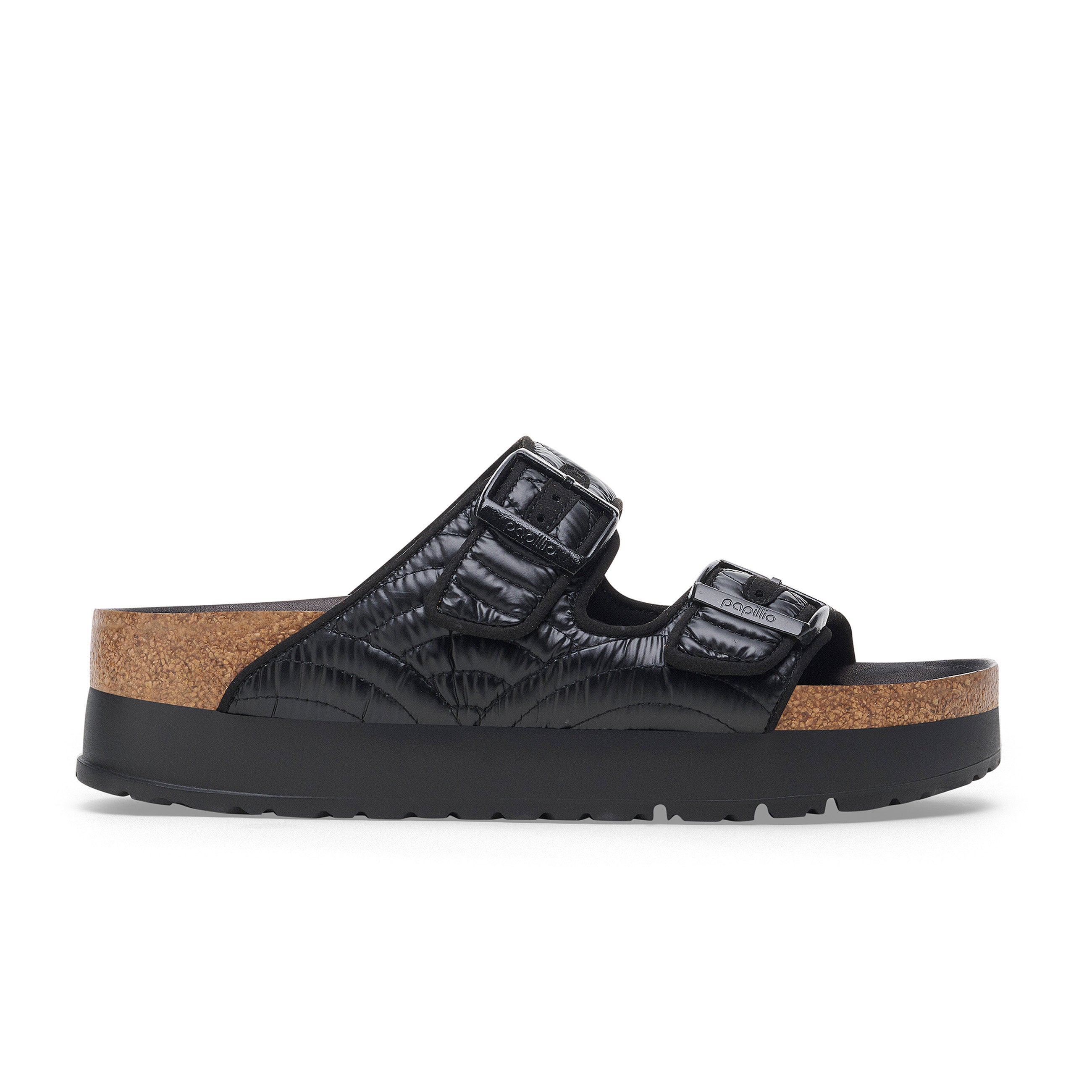 Arizona Platform Winter Puff Black Nylon