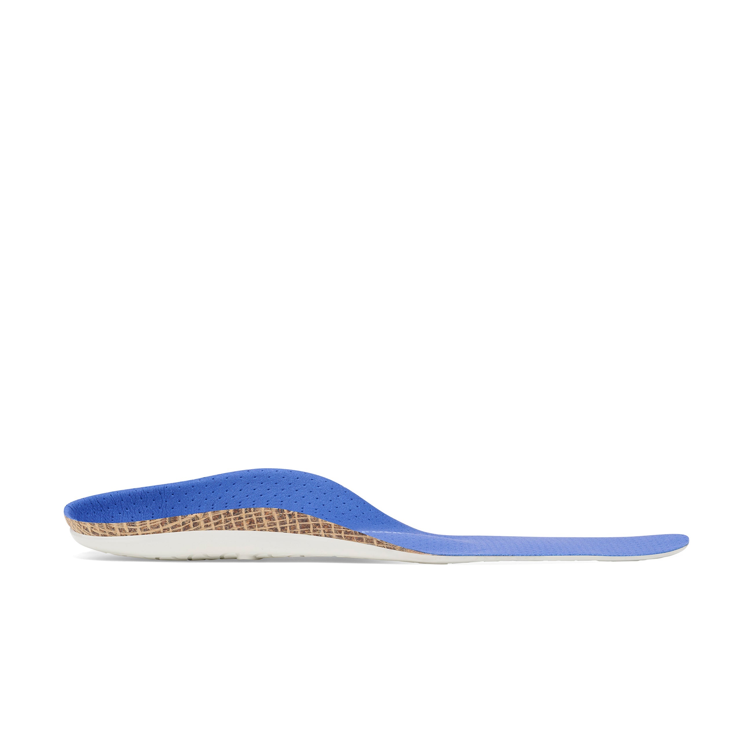 Blue Footbed Long Microfibre