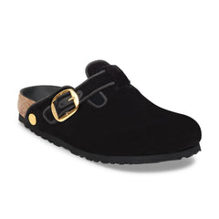Boston Big Buckle Black Velvet