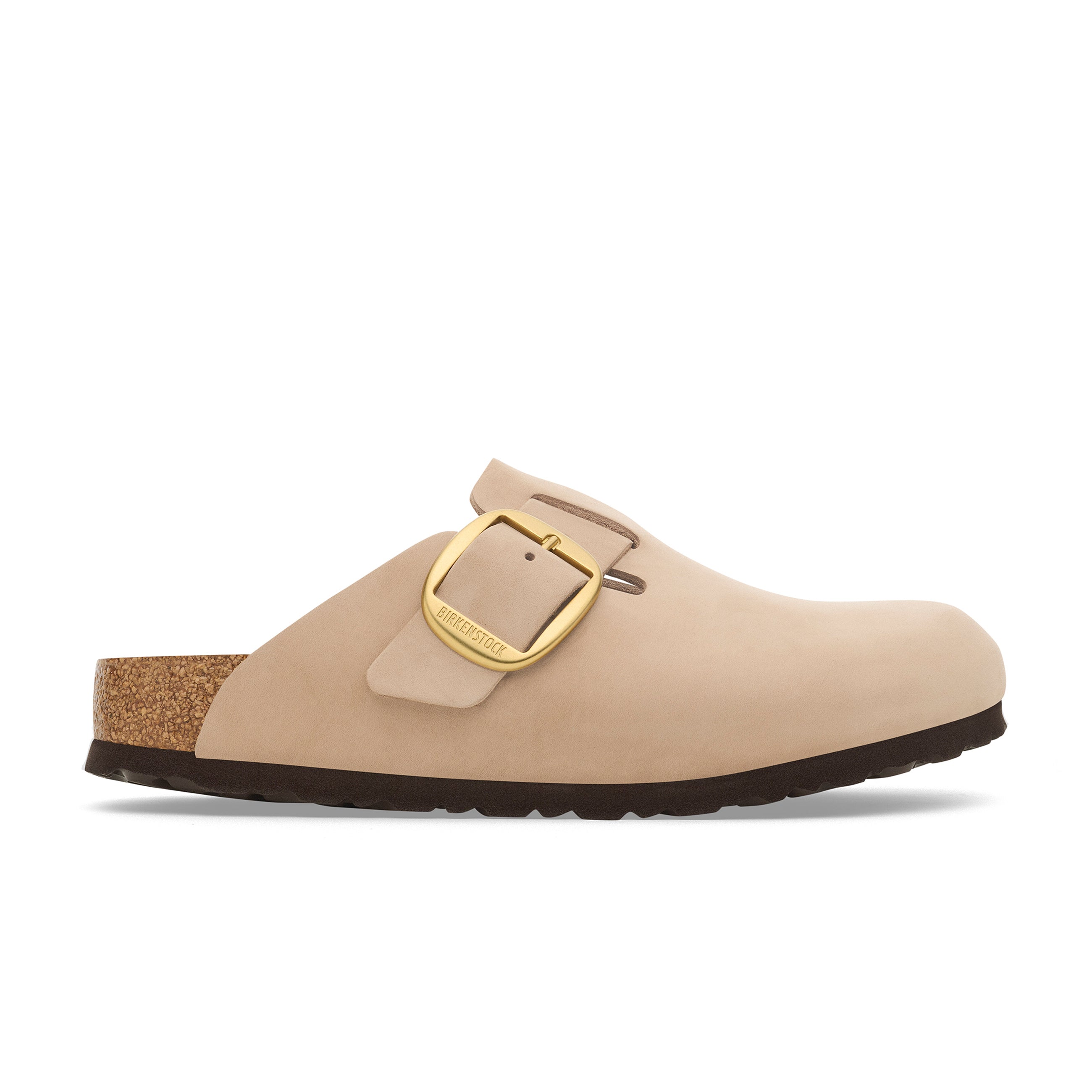 Boston Big Buckle Sandcastle Nubuck Leather