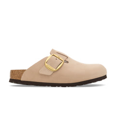Boston Big Buckle Sandcastle Nubuck Leather