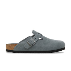 Boston SFB Basalt Grey Tonal Footbed Suede Leather