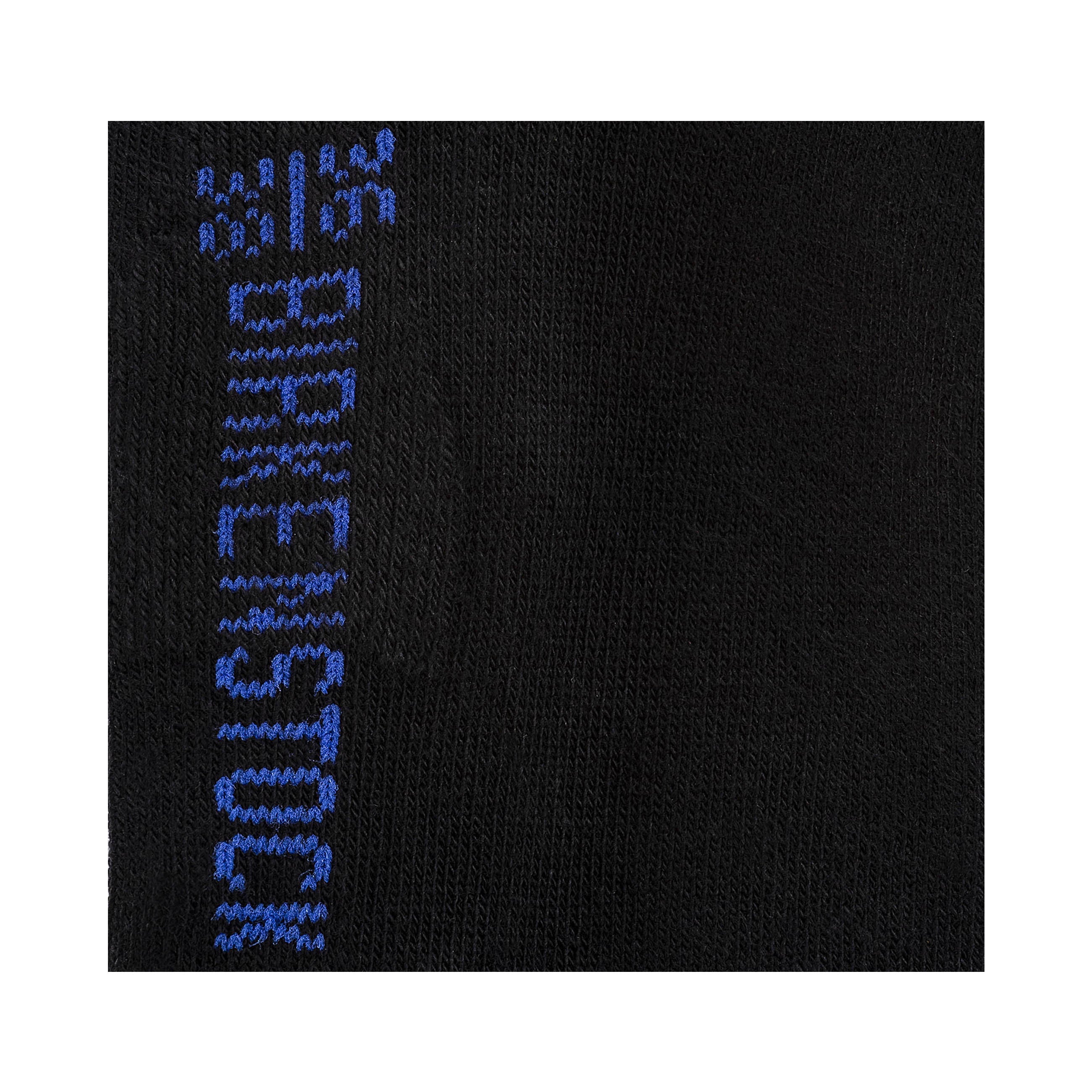 Cotton Sole Invisible Socks Men Black