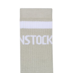 Cotton Tennis Sock Light Grey/White