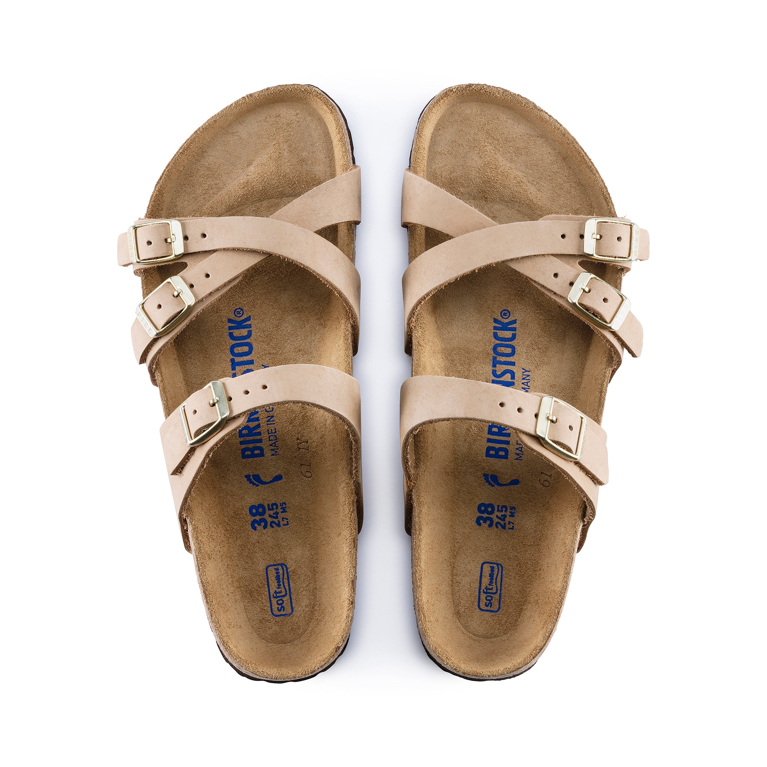 Franca SFB Sandcastle Nubuck Leather