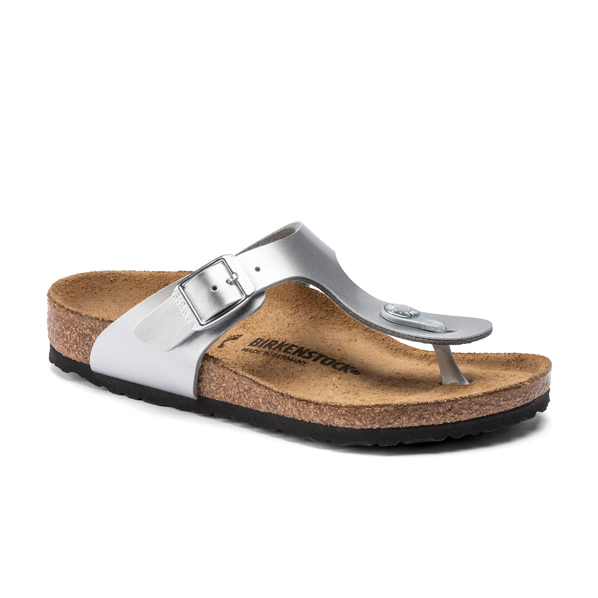 Gizeh Kids Metallic Silver Birko-Flor