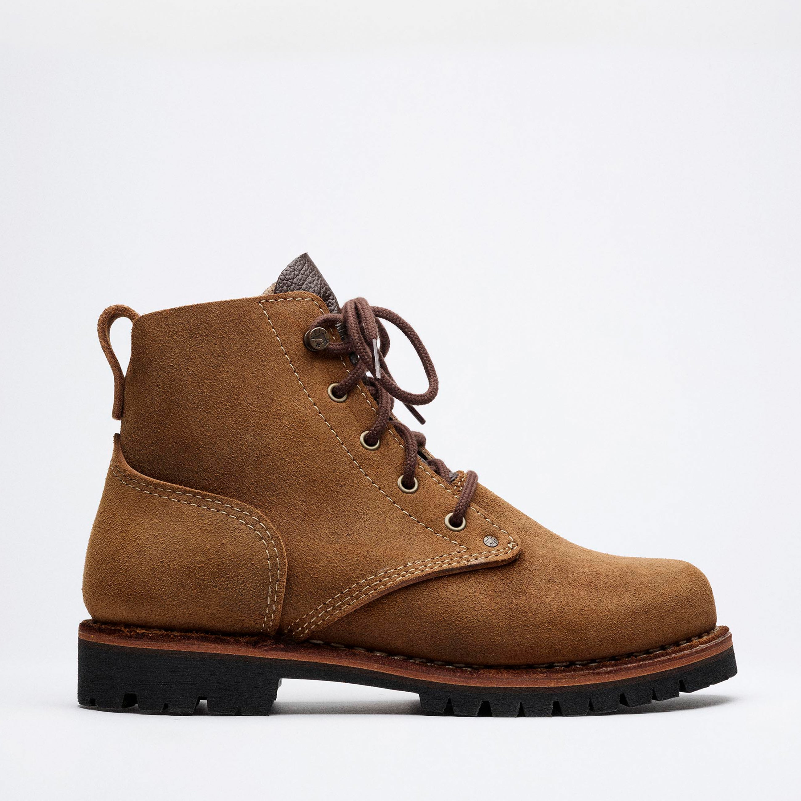 Grainau Mid Heritage Brown Natural Leather