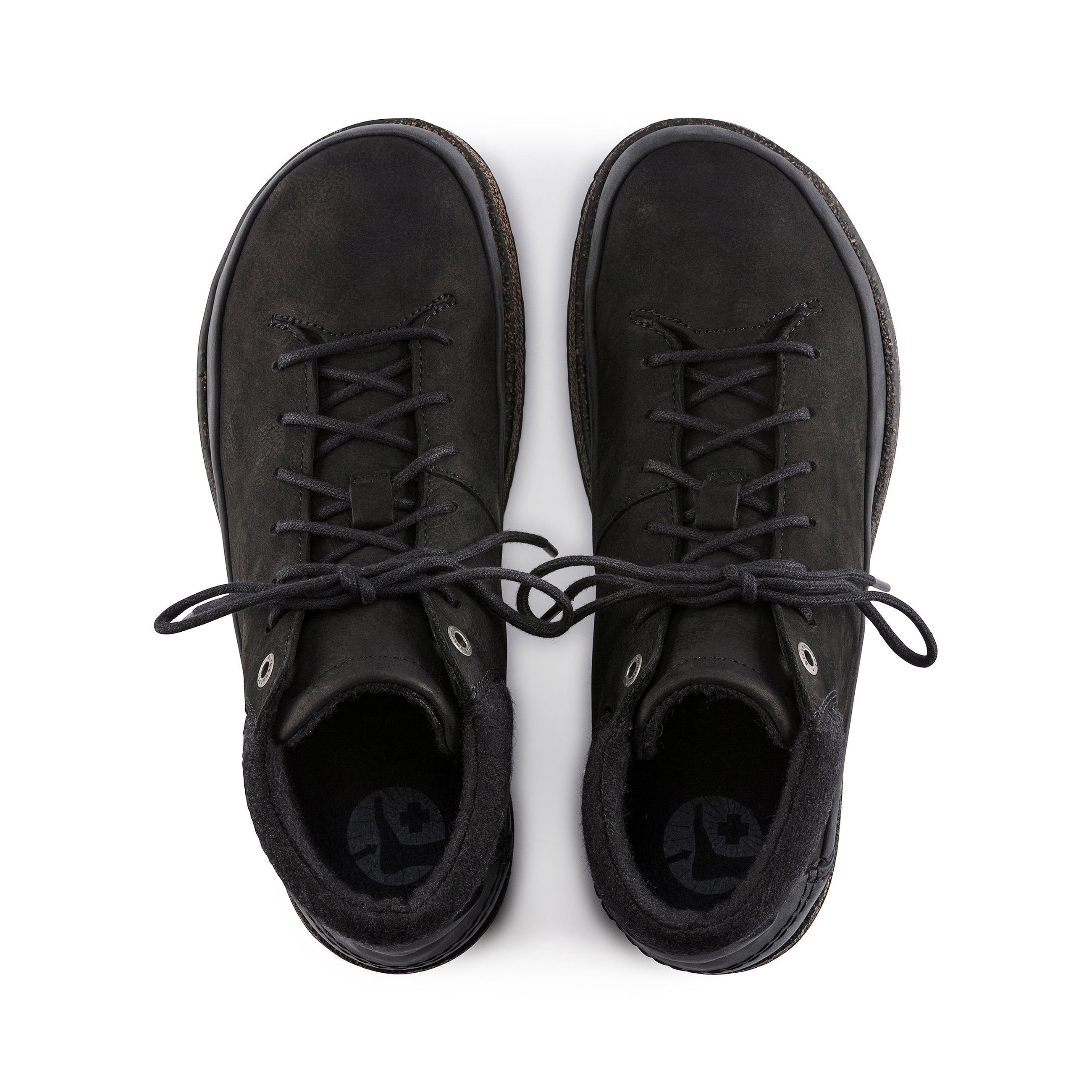 Honnef High Black Oiled Nubuck Leather