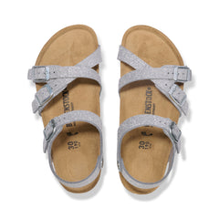 Kumba Kids Shiny Glitter Silver Synthetic