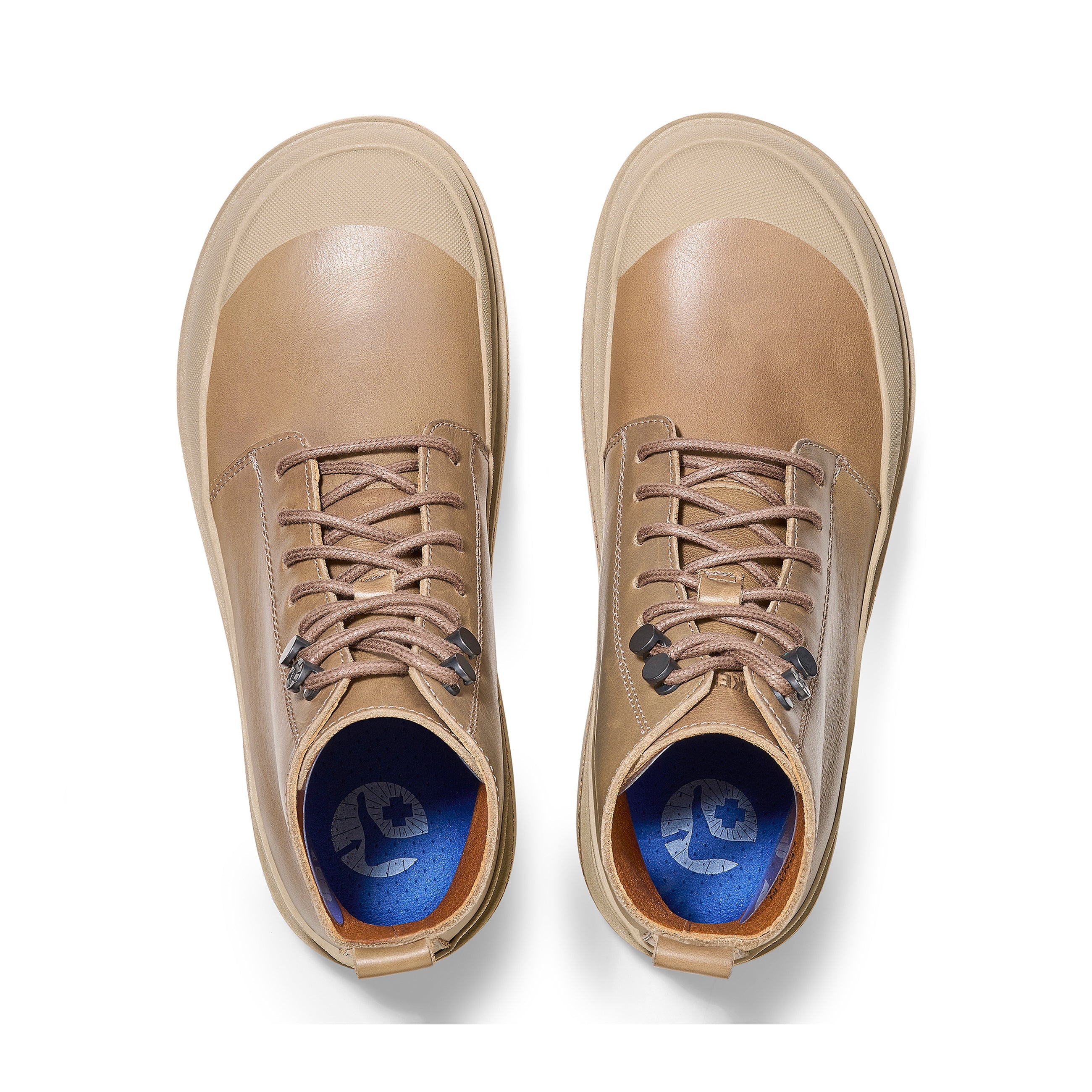 Prescott Womens Taupe Natural Leather