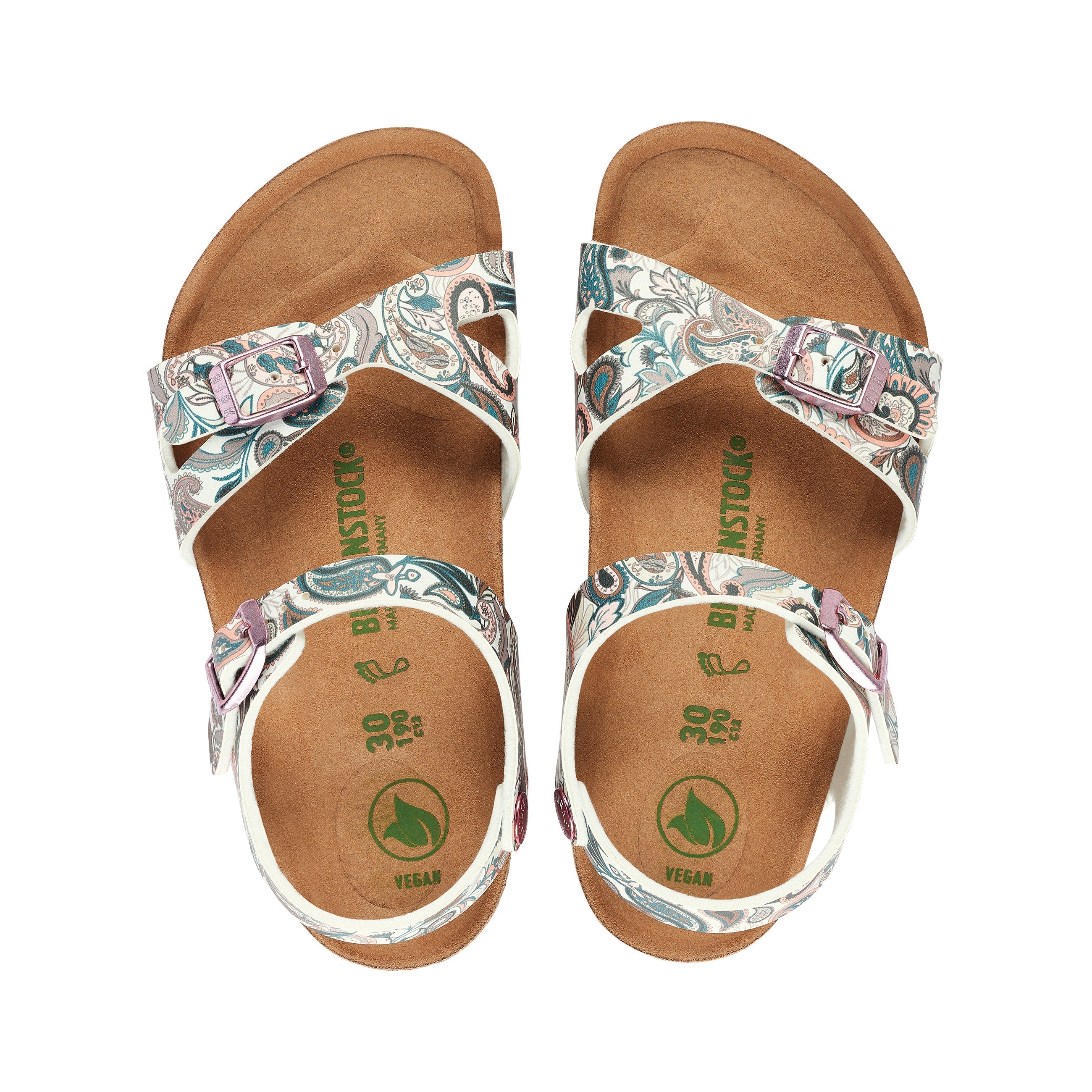 Rio Kids Vegan Paisley Light Rose Birko-Flor