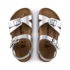 Rio Kids Metallic Silver Birko-Flor