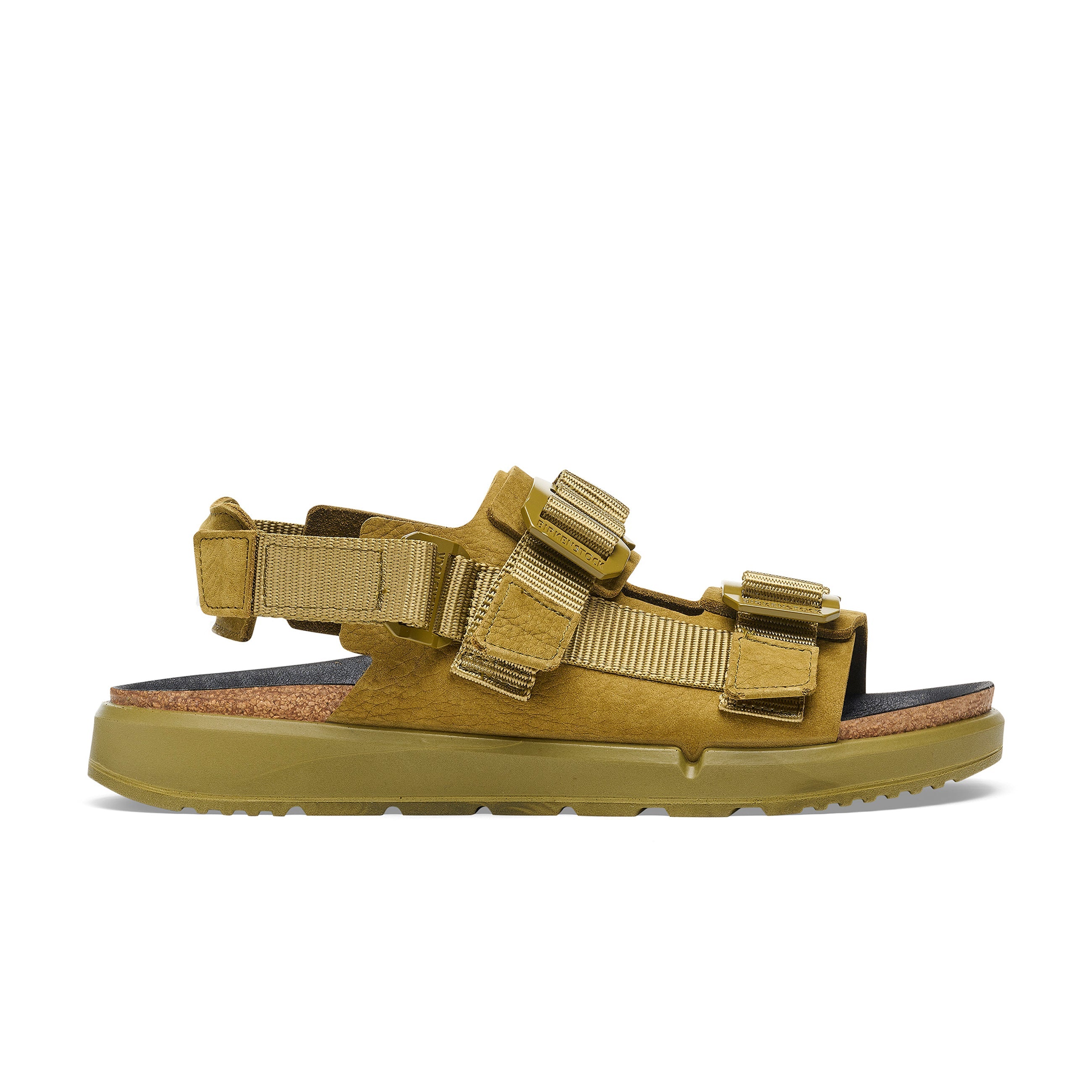 Shinjuku Pine Green Nubuck Leather/Textile