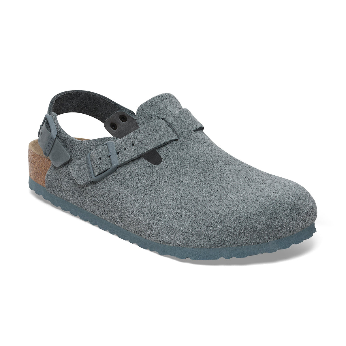 Tokio Basalt Grey Suede Leather