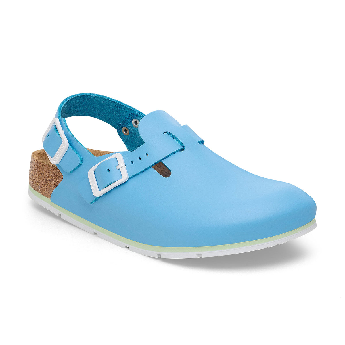 Tokio Pro Sky Blue PU Coated Natural Leather